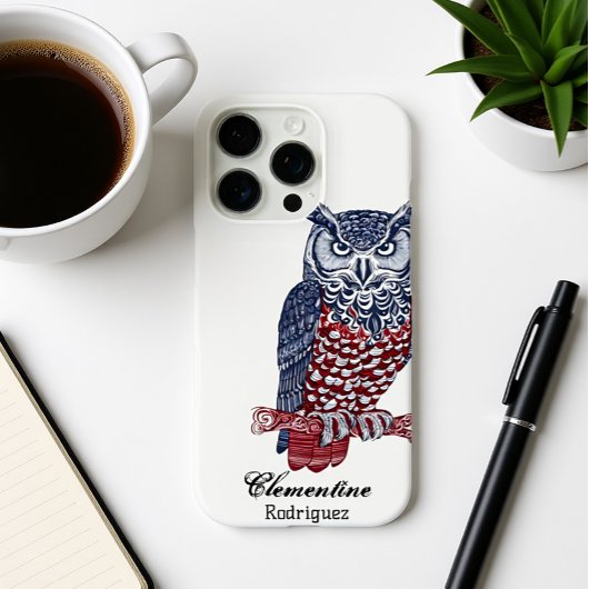 Coques Case-Mate iPhone Chouette complexe