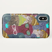 Coques Case-Mate iPhone Chouette dans la couronne (Dos (Horizontal))