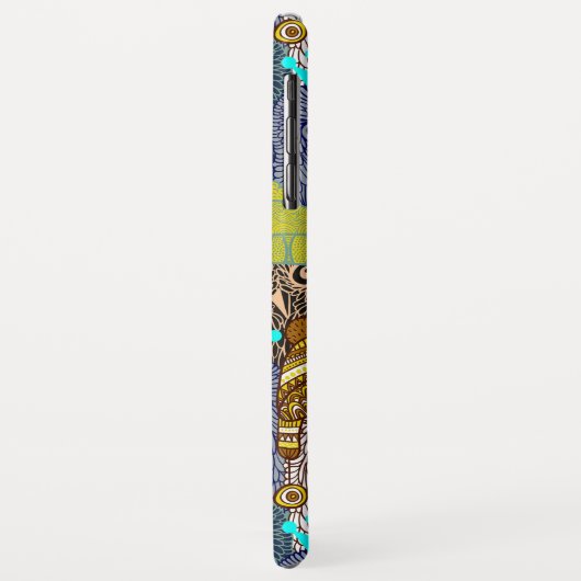 Coques Case-Mate iPhone Chouette dans la couronne (Dos/Gauche)