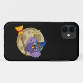 Coques Case-Mate iPhone Chouette de l'Assistant de dessin animé volant sur (Dos (Horizontal))