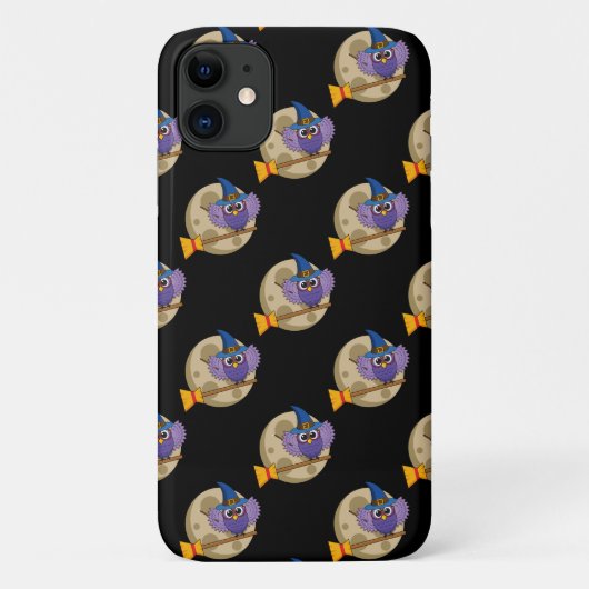 Coques Case-Mate iPhone Chouette de l'assistant de dessin animé volant sur (Dos)