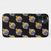 Coques Case-Mate iPhone Chouette de l'assistant de dessin animé volant sur (Dos (Horizontal))