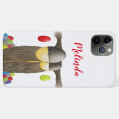 Coques Case-Mate iPhone Chouette de Noël (Dos (Horizontal))