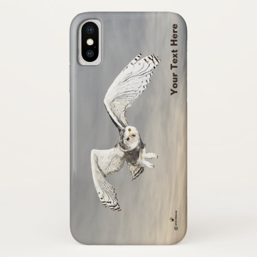 Coques Case-Mate iPhone Chouette des neiges (Dos)