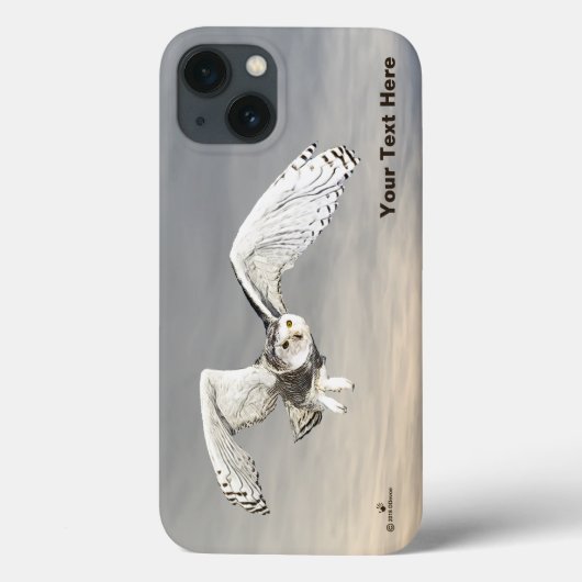 Coques Case-Mate iPhone Chouette des neiges (Verso)