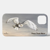 Coques Case-Mate iPhone Chouette des neiges (Verso (horizontal))