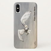 Coques Case-Mate iPhone Chouette des neiges (Dos)
