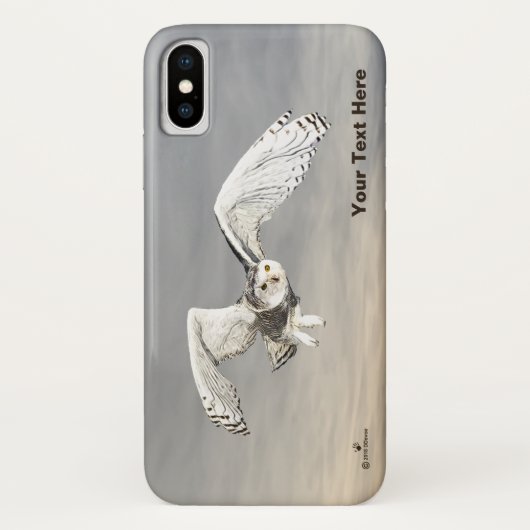 Coques Case-Mate iPhone Chouette des neiges (Dos)