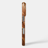 Coques Case-Mate iPhone Chouette des neiges en bois (Verso / Droite)
