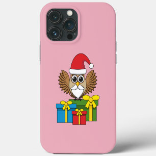 Case-Mate iPhone Case Chouette du Père Noël avec présents