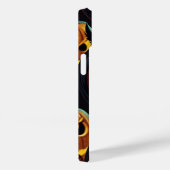 Coques Case-Mate iPhone Chouette éffrayante sur Citrouille (Verso / Droite)