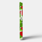 Coques Case-Mate iPhone Chouette en roses rouges (Verso / Gauche)