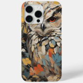 Coques Case-Mate iPhone Chouette et fleurs en peinture printanière (Verso)