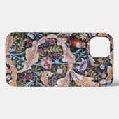 Coques Case-Mate iPhone Chouette et fleurs, William Morris (Verso (horizontal))