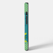 Coques Case-Mate iPhone Chouette et points d'art folklorique (Verso / Gauche)