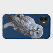 Coques Case-Mate iPhone Chouette grise (Dos (Horizontal))