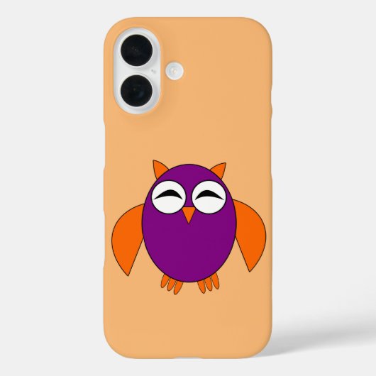 Coques Case-Mate iPhone Chouette Halloween mignonne (Verso)