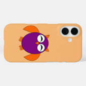 Coques Case-Mate iPhone Chouette Halloween mignonne (Verso (horizontal))