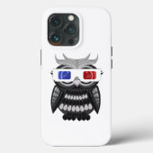 Coques Case-Mate iPhone Chouette - Lunettes 3D (Verso)