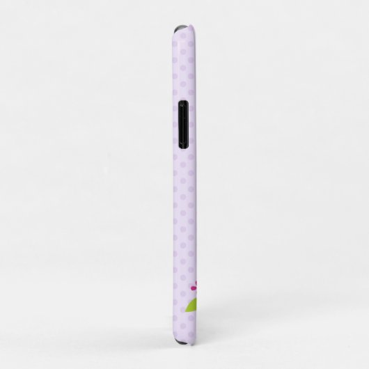 Coques Case-Mate iPhone Chouette mauve (Dos/Droite)
