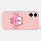 Coques Case-Mate iPhone Chouette Message d'Amour Mignon (Verso (horizontal))