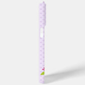 Coques Case-Mate iPhone Chouette mignonne pourpre (Verso / Droite)