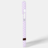 Coques Case-Mate iPhone Chouette mignonne pourpre (Verso / Gauche)