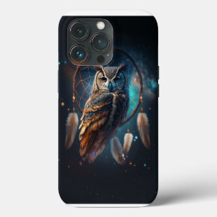 Case-Mate iPhone Case Chouette mystique de l'espace avec art de capteur