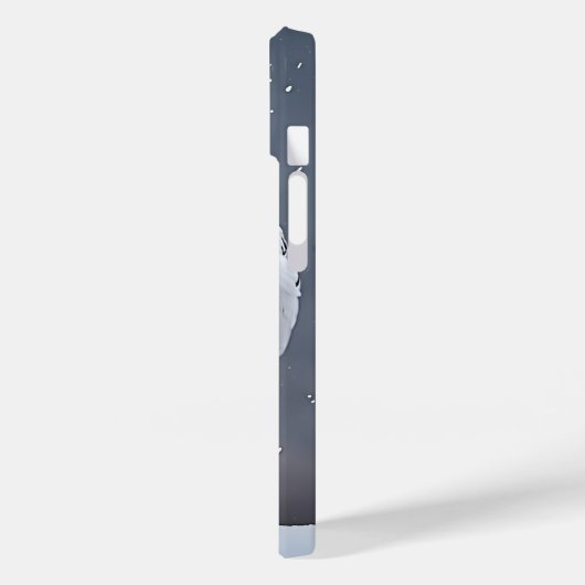 Coques Case-Mate iPhone Chouette Neige Sur Neige (Verso / Gauche)