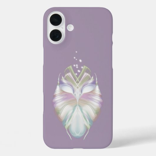 Coques Case-Mate iPhone Chouette Oracle Pastel Purple (Verso)