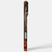 Coques Case-Mate iPhone Chouette perchée sur l'arbre sous un feu de lune r (Verso / Droite)