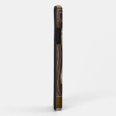 Coques Case-Mate iPhone Chouette pourpre Bois Grain Arbre Zig Zag Choisir (Dos/Droite)