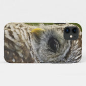 Coques Case-Mate iPhone Chouette rayée, Strix varia, Michigan (Dos (Horizontal))