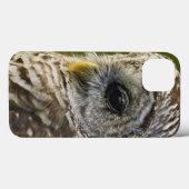 Coques Case-Mate iPhone Chouette rayée, Strix varia, Michigan (Verso (horizontal))