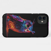 Coques Case-Mate iPhone Chouette rayonnante (Dos (Horizontal))