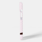 Coques Case-Mate iPhone Chouette rose (Verso / Gauche)