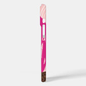 Coques Case-Mate iPhone Chouette rose Motif de grains de bois Choisissez v (Verso / Gauche)