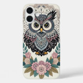 Coques Case-Mate iPhone Chouette sauvage Abstraite (Verso)