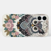 Coques Case-Mate iPhone Chouette sauvage Abstraite (Verso (horizontal))