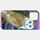 Coques Case-Mate iPhone Chouette sauvage mignonne  (Verso (horizontal))