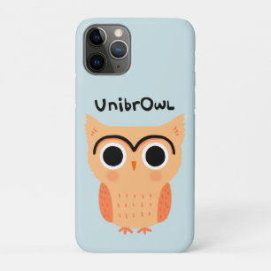 Case-Mate iPhone Case Chouette unibrow UnibrOwl   Chouette à sourcils mi