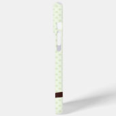 Coques Case-Mate iPhone Chouette verte mignonne (Verso / Gauche)