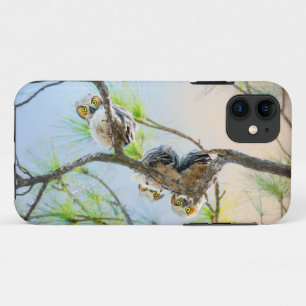 Case-Mate iPhone Case Chouettes Bébé mignonnes aux yeux grands Art