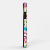 Coques Case-Mate iPhone Chouettes de petits morceaux monogrammes (Dos/Droite)