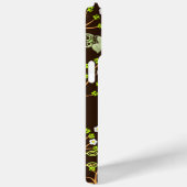Coques Case-Mate iPhone Chouettes et fleurs motif (Verso / Droite)