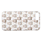 Coques Case-Mate iPhone Chouettes mignonnes (Dos (Horizontal))