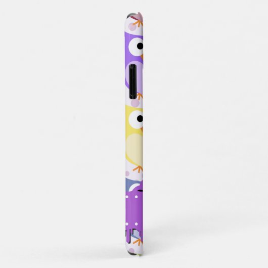 Coques Case-Mate iPhone Chouettes mignonnes, Chouette Motif, Chouettes col (Dos/Droite)