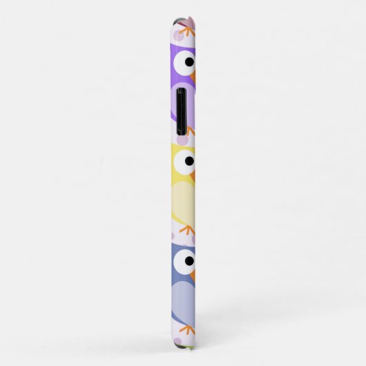 Coques Case-Mate iPhone Chouettes mignonnes, Chouette Motif, Chouettes col (Dos/Droite)