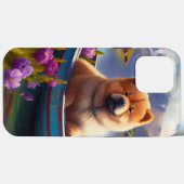 Coques Case-Mate iPhone Chow Chow sur une pagaie : une aventure Pittoresqu (Verso (horizontal))