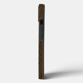 Coques Case-Mate iPhone Chr1st - Arrière - plan Brown (Verso / Gauche)